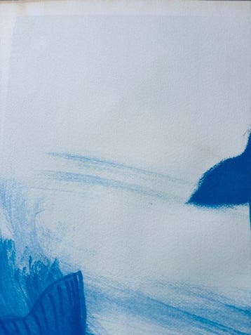 Andre Brasilier - La sirène bleue 1988