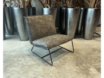 Veiling - Fauteuil Casper (2 stuks) - Velours - Velvet - Gro