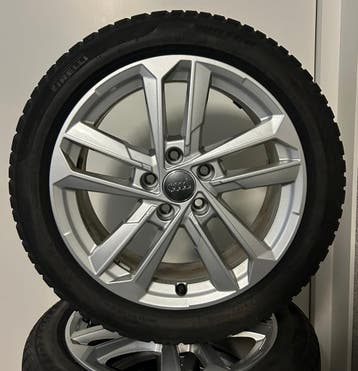 Audi A3 S3 8Y 8V Velgen + Winterbanden, Auto-onderdelen, Banden en Velgen, Gebruikt, Banden en Velgen, 17 inch, Personenwagen
