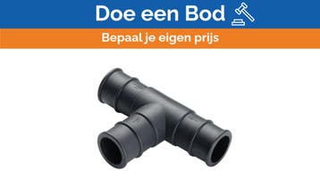 Bieden: Vetus TPC28 T-piece for hose diameter 28mm 1 1/8inch, Ophalen of Verzenden, Nieuw