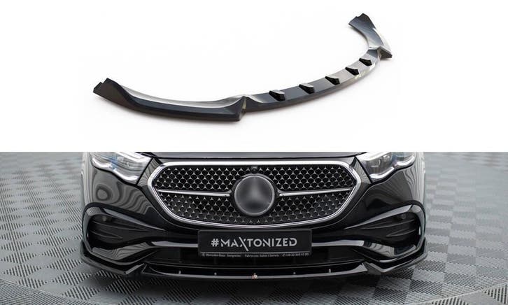 Front splitter V.2 voor Mercedes Benz E Klasse W214 AMG Line, Auto diversen, Tuning en Styling, Ophalen of Verzenden