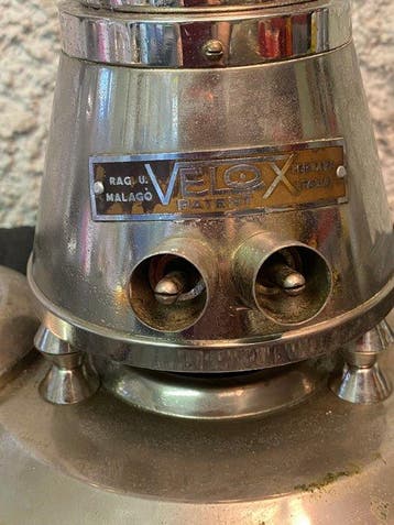VELOX - Cafetière - Métal, Chrome