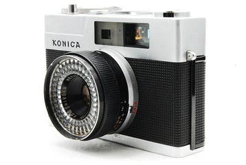 Konica EE-Matic 35mm Hexanon 40mm f2.8 Meetzoeker camera