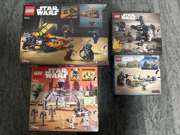 Lego Set - Star Wars - 75414; 75372; 75412; 75346, Nieuw