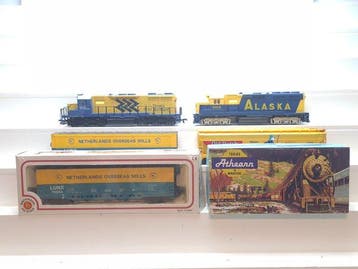 Athearn, Bachmann H0 - Ensemble de train (7) - Train composé, Nieuw