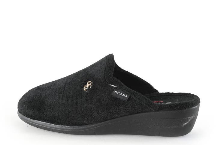 Scapa Pantoffels in maat 37 Zwart, Kleding | Dames, Schoenen, Zwart, Zo goed als nieuw, Pantoffels of Sloffen, Verzenden