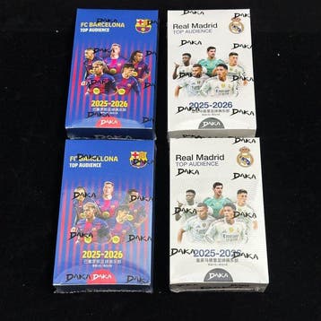 2025-2026 DAKA Top Audience Series: Real Madrid & FC, Nieuw