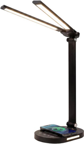 Stane Dubbele Bureaulamp LED Dimbaar - 2 Draaibare, Verzenden, Nieuw