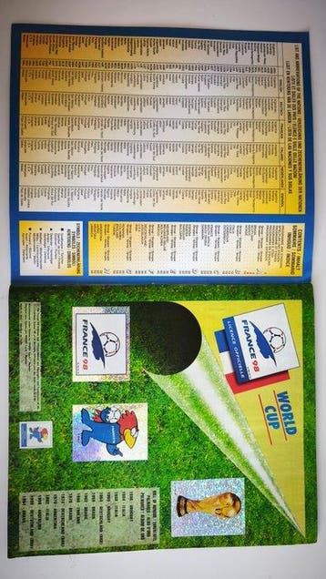 Panini World Cup France 98 - Ronaldo/Zidane/Etc - 100%(!), Nieuw