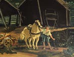 André Derain (1880 - 1954) - Fermier et son Cheval
