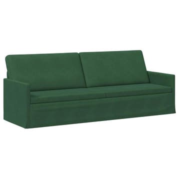 vidaXL 3-zits sofa Jungle Groen 220 x 81 x 82 cm Corduroy, Verzenden