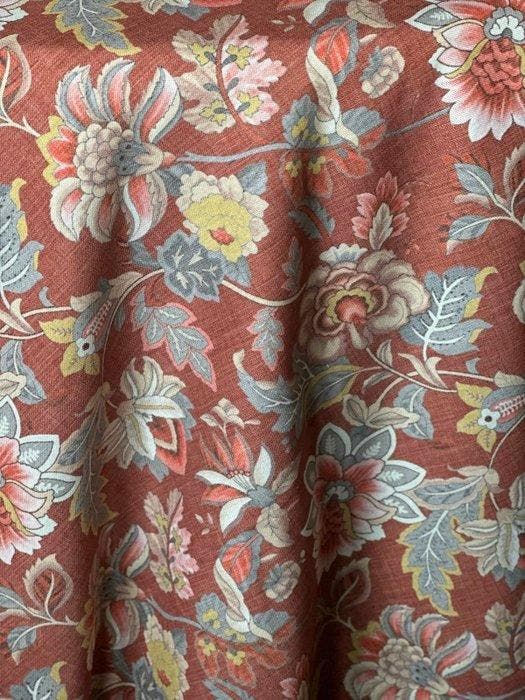 Exclusieve tafellaken met Indiase bloemmotief voor grote, Antiek en Kunst, Antiek | Tapijten, Tafelkleden en Textiel