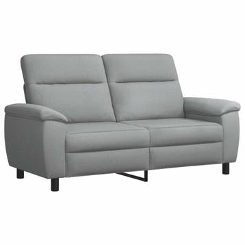 vidaXL bank / zetel Lichtgrijs 178 x 90 x 95 cm Stof, Huis en Inrichting, Verzenden, Nieuw