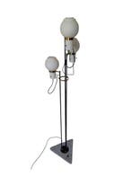 Lampadaire - Opaline - Attribué à Stilnovo