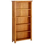 Boekenkast 70x22x140 Eikenhout | Retour Deal 55% KORTING, Huis en Inrichting, Kasten | Boekenkasten, Met plank(en), Verzenden