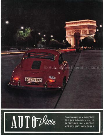 1962 AUTOVISIE MAGAZINE 50 NEDERLANDS, Ophalen of Verzenden, Nieuw