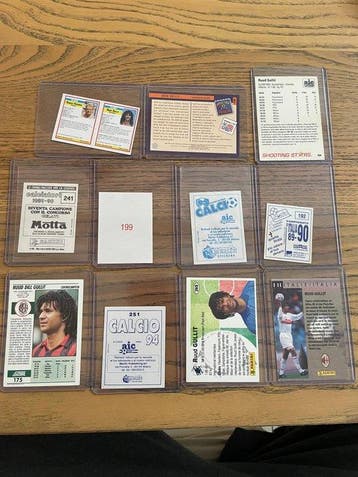 Panini Ruud Gullit - 11 Sticker - Good (GD), Verzamelen, Nieuw