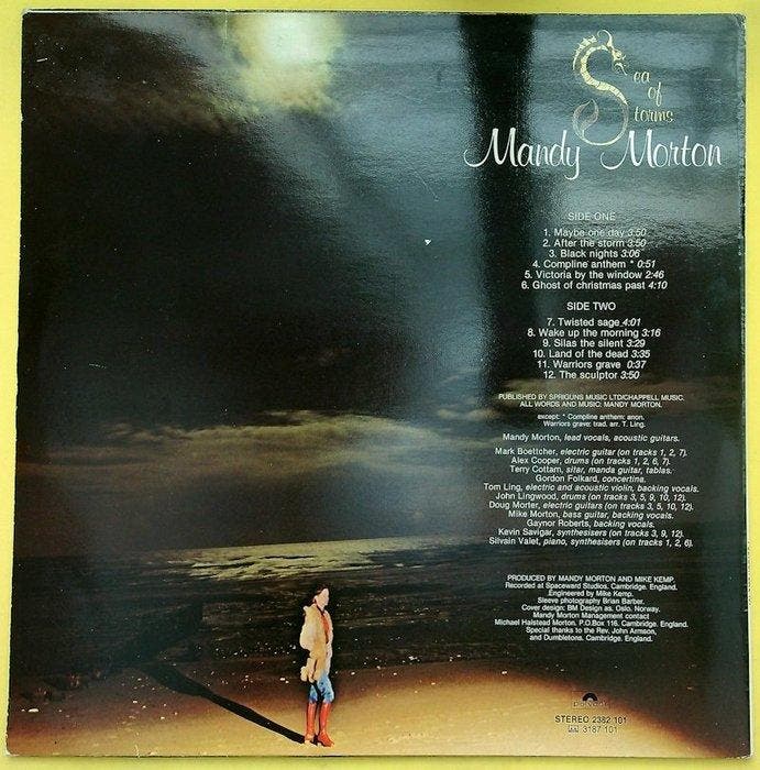 Mandy Morton (Folk Rock) - Sea Of Storms (Scandinavia 1980, Cd's en Dvd's, Vinyl Singles