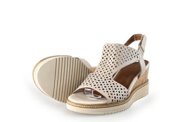 Tamaris Sandalen in maat 39 Beige, Kleding | Dames, Tamaris, Verzenden, Beige, Sandalen of Muiltjes