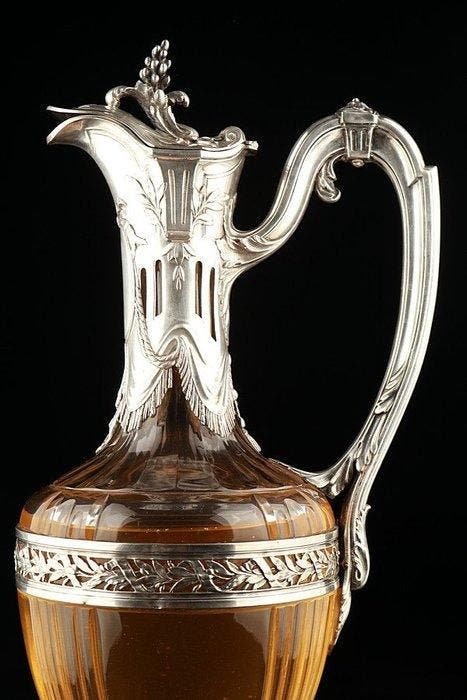 Karaf - .950 zilver, Antiek en Kunst, Antiek | Zilver en Goud