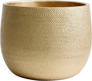 Plantenpot Goud Barcelona 25cm | Retour deal | Knallerprijs, Jardin & Terrasse, Pots de fleurs, Verzenden