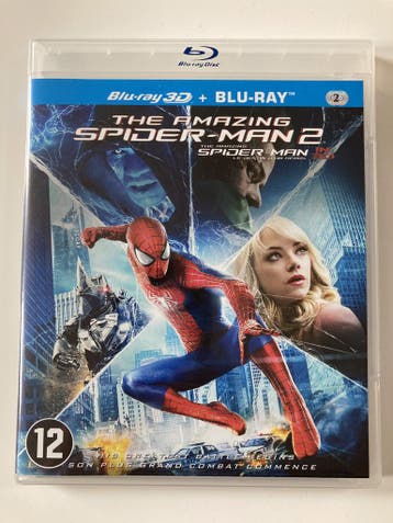 THE AMAZING SPIDER-MAN 2 (3D + 2D) (BLURAY), Gebruikt