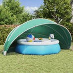 vidaXL Zwembadkoepel Blauw 500 x 500 x 236 cm, Jardin & Terrasse, Verzenden