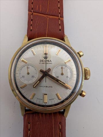 Delma - Sans prix de réserve - Homme - 1960-1969, Handtassen en Accessoires, Horloges | Heren, Nieuw