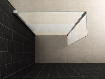zijwand + hoekprofiel 400x2000 10mm NANO gedeeltelijk, Doe-het-zelf en Bouw, Ophalen of Verzenden, Nieuw