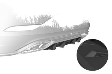 Achterskirt voor VW Polo 6 2G (Type AW) R-Line HA440-S, Verzenden