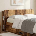 vidaXL Hoofdeinde Kast met opslag Oud hout Bewerkt hout, Verzenden, Nieuw