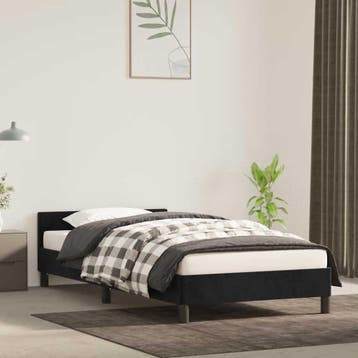 vidaXL Bedframe met hoofdeinde zonder matras 80x200 cm, Verzenden, Nieuw