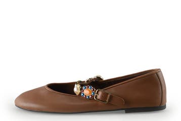 Jeffrey Campbell Ballerinas in maat 38 Bruin, Bruin, Verzenden, Ballerina's, Zo goed als nieuw