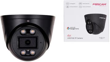 Foscam T8EP Beveiligingscamera Buiten – 4K 8MP PoE Turret, Verzenden