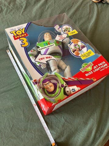 Toy Story - Deluxe Electronic Jet Pack Buzz Lightyear 12, Nieuw