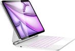 Wit iPad Air/Pro Hoes met 7kleuren Verlichting | OP = OP!, Verzenden