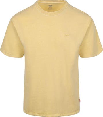 Levis T-Shirt Vintage Geel maat Maat 48/50 (M) Heren, Levi's, Geel, Nieuw, Verzenden