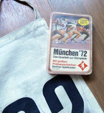 Olympische Spiele 1972 Starternummer + Schal - 1972, Nieuw