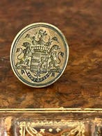 Aristocratie Brons Heraldieke zegelmatrijs - 2.5 cm
