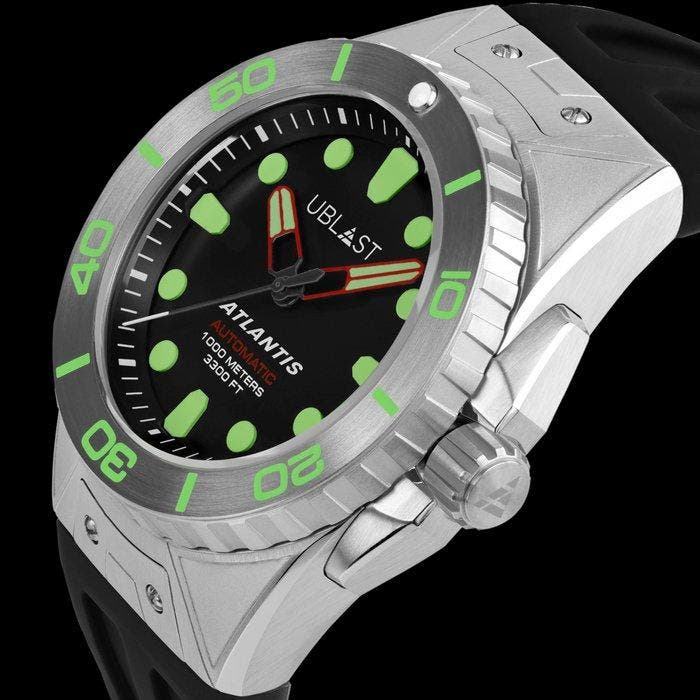Ublast - Atlantis Professional Diver 100 ATM - Ltd Edition -, Bijoux, Sacs & Beauté, Montres | Hommes