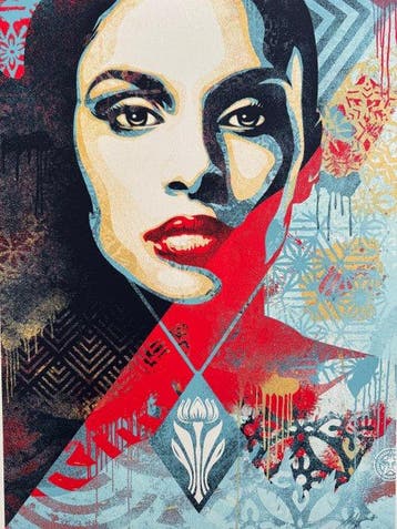 Shepard Fairey (OBEY) (1970) - Spring Forth