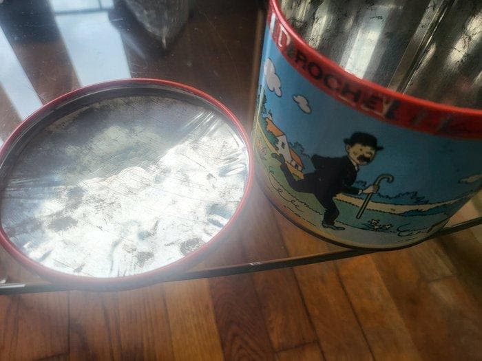 Tintin - 1 metalen doos - Brochet, Boeken, Strips | Comics