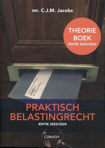 2023/2024 / Praktisch Belastingrecht / Theorieboek, Boeken, Verzenden, Zo goed als nieuw, C.J.M. Jacobs