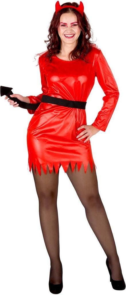 2dekans | Tectake Devil-Lady - Dressforfun - Vrouwenkostuum, Enfants & Bébés, Costumes de carnaval & Déguisements, Enlèvement ou Envoi