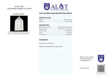ALGT-gecertificeerd - enorme en meesterlijke natuurlijke
