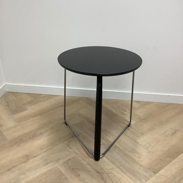 Design Thonet bijzettafel, (hxbxd) 64x55x55cm, donker bruin, Gebruikt