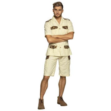 Safari Kostuum Heren, Verzenden, Nieuw