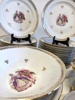 P.L. LIMOGES -  Véritable Porcelaine, Limoges - Service de