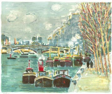 Robert Savary (1920-2000) - La Seine, Antiquités & Art