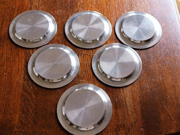 Schotel (6) - .833 zilver - zilveren broodschotels, Antiek en Kunst, Antiek | Zilver en Goud